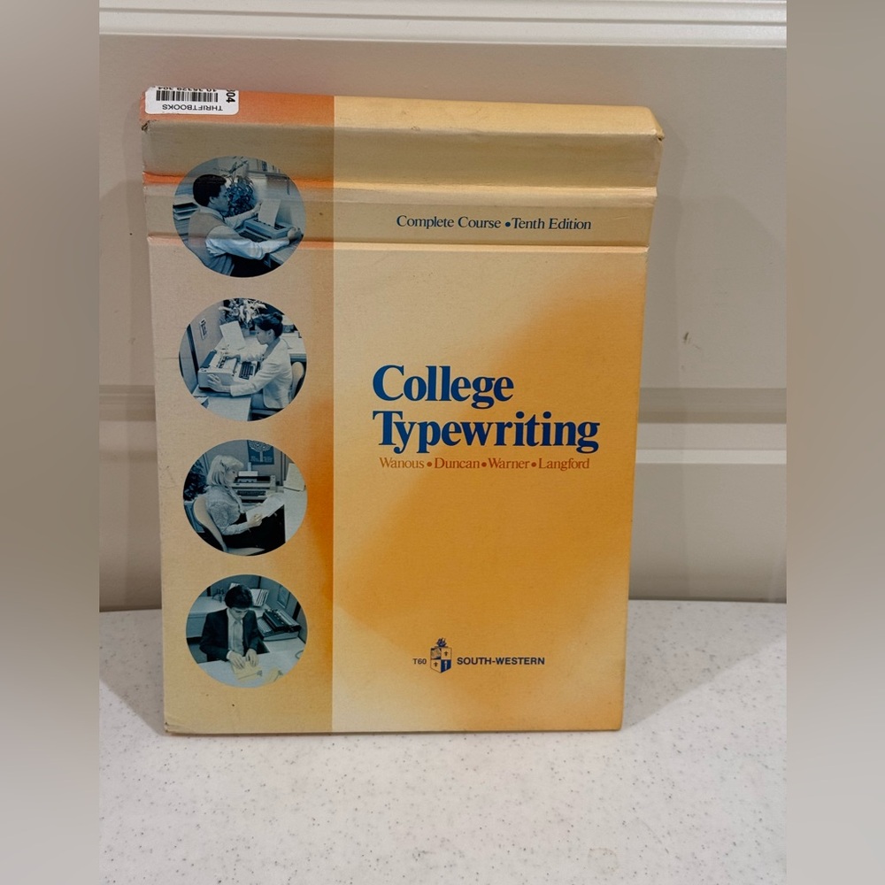 College Typewriting Textbook ~ Complete Course ~ Tenth Edition - Picture 2 of 7